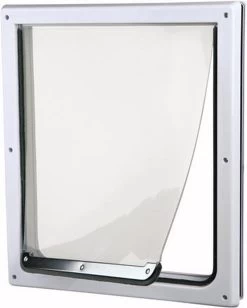 Trixie 2-Weg Hondenluik Wit - S-M 30 X 36 CM -Katten Hondenbenodigdheden Winkel 961x1200