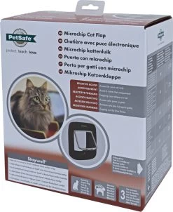 PetSafe Staywell Microchip Kattenluik - Bruin -Katten Hondenbenodigdheden Winkel 982x1200 3