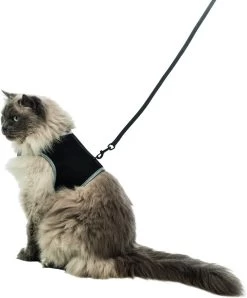 Trixie Soft Kattentuig - Zwart - 1,2 M -Katten Hondenbenodigdheden Winkel 994x1200