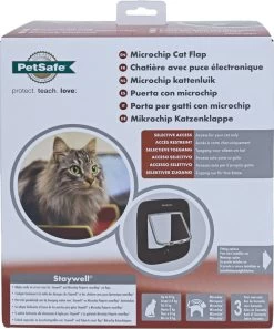 PetSafe Staywell Microchip Kattenluik - Bruin -Katten Hondenbenodigdheden Winkel 997x1200 1