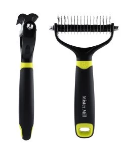 Mister Mill 2 Zijdige Ondervacht Kam Plus Slicker Borstel - Honden/Katten Kam - Voordeel Set -Katten Hondenbenodigdheden Winkel 999x1200 3