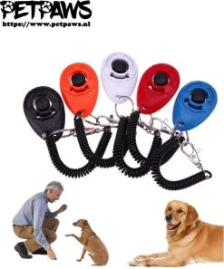 Merkloos PetPaws - Training Clicker Voor De Hond -Katten Hondenbenodigdheden Winkel 999x1200 4